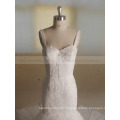 Atraente Slim Fit Delicacy Sequins Lace Wedding Dress Vividly Fair Fishtail